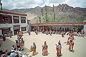 Ladakh - Cham masks dances at Phyang monastery